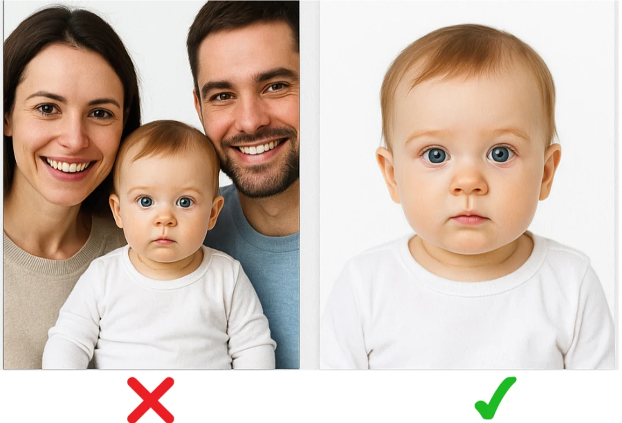 Libya Visa Photo Requirements for Infants