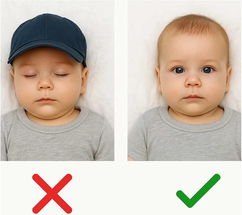 Libya Visa Photo Requirements for Newborns